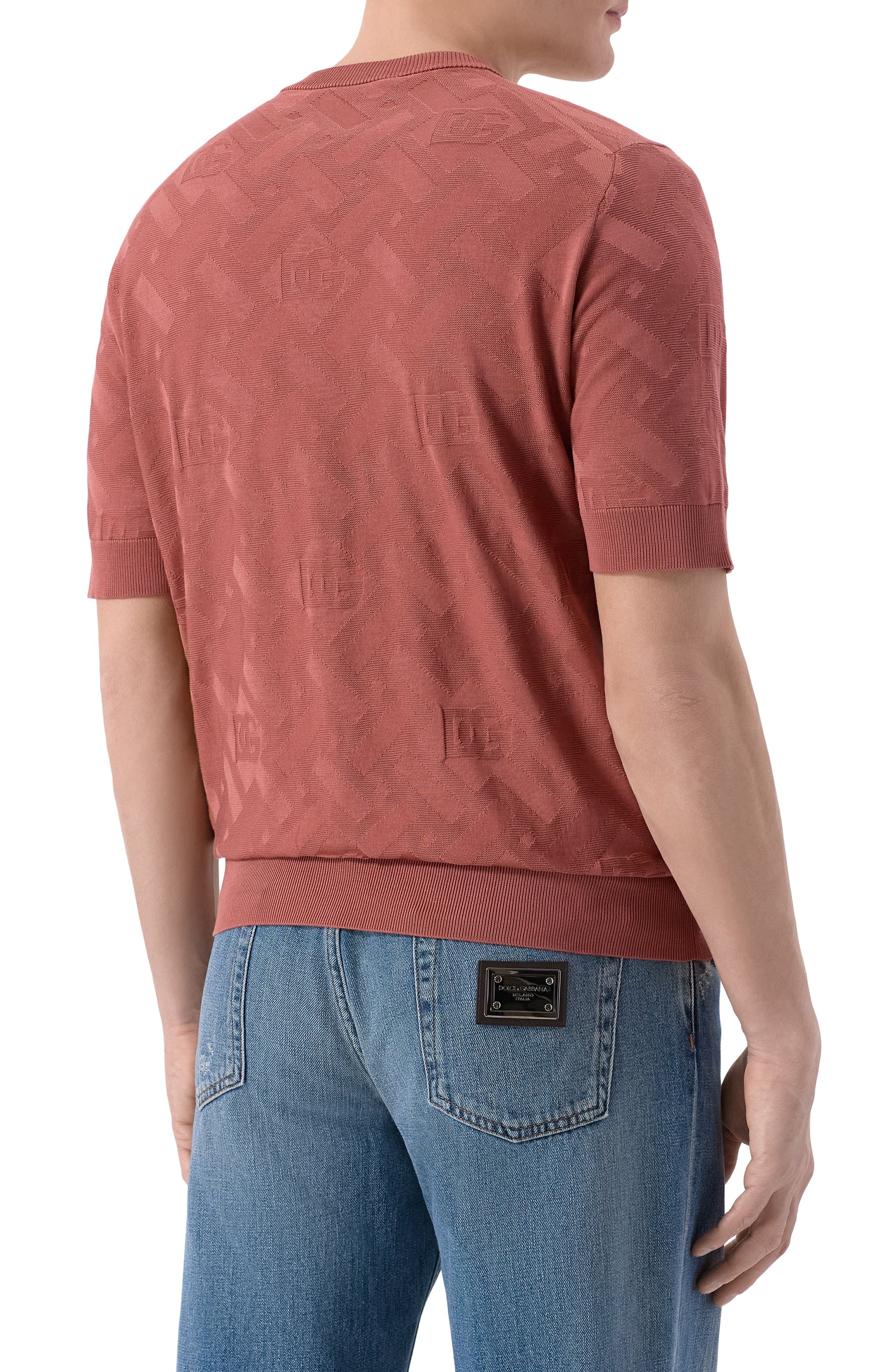 Шелковый джемпер DOLCE & GABBANA, арт. GXX03T/JBS0C, фото 4