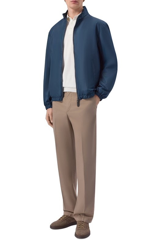 Бомбер Canali 041087U/SG03464 Синий  041087U/SG03464 Фото 2