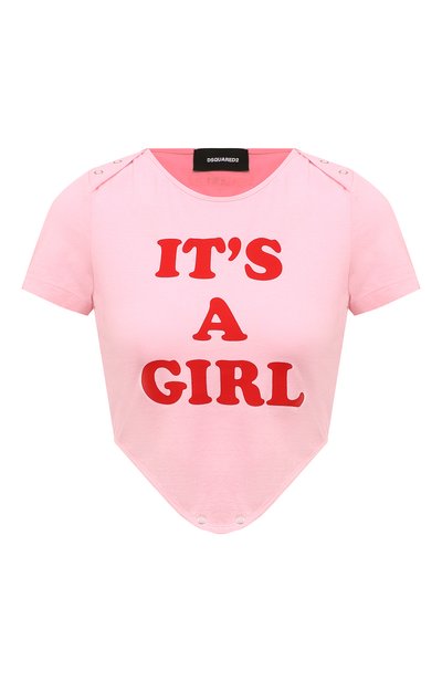 Хлопковая футболка DSQUARED2, арт. S72NC1055/S24615, фото 1