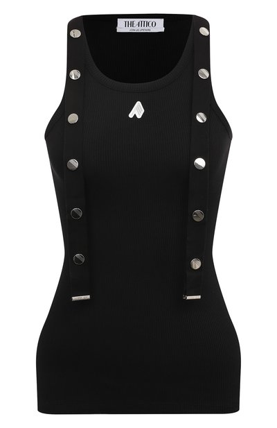 Хлопковая майка THE ATTICO, арт. 241WCT229/J038, фото 1