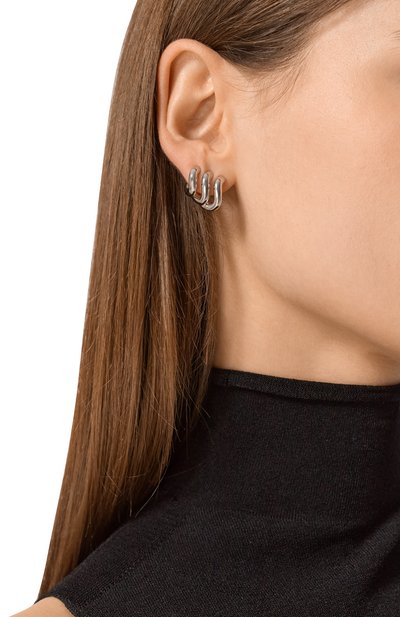 Серьги loop trio BALENCIAGA, арт. 792822 TZ99S, фото 2