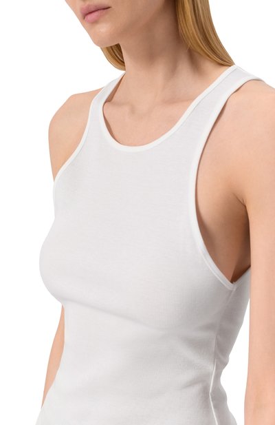 Хлопковая майка KIKI DE MONTPARNASSE, арт. C002TP002, фото 5