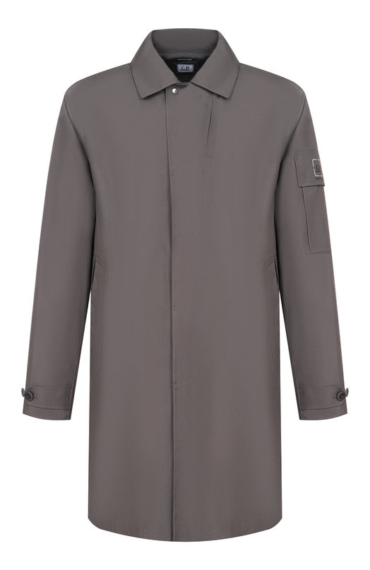 Хлопковый плащ C.P. Company 20CL0W004A/110542A Серый 20CL0W004A/110542A