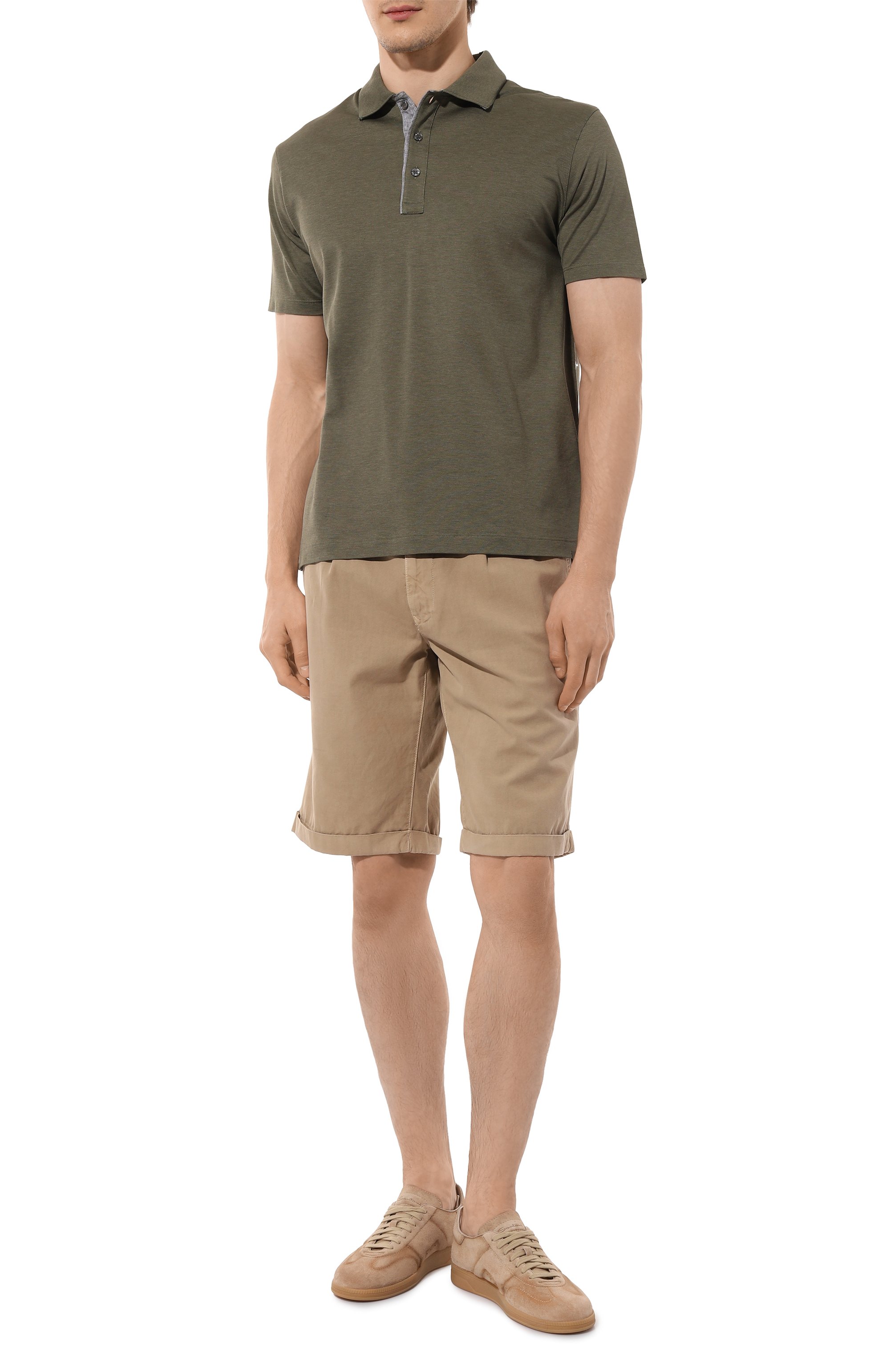 Хлопковые шорты MOORER, арт. ALICUDI, фото 2