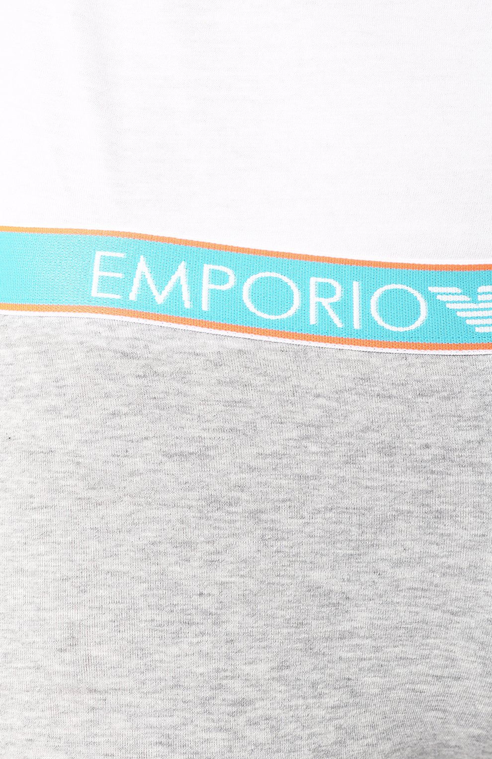 Хлопковые легинсы EMPORIO ARMANI серого цвета по цене 8995 руб., арт. 164162/0P317, фото 5 Хлопковые легинсы EMPORIO ARMANI, арт. 164162/0P317, фото 5