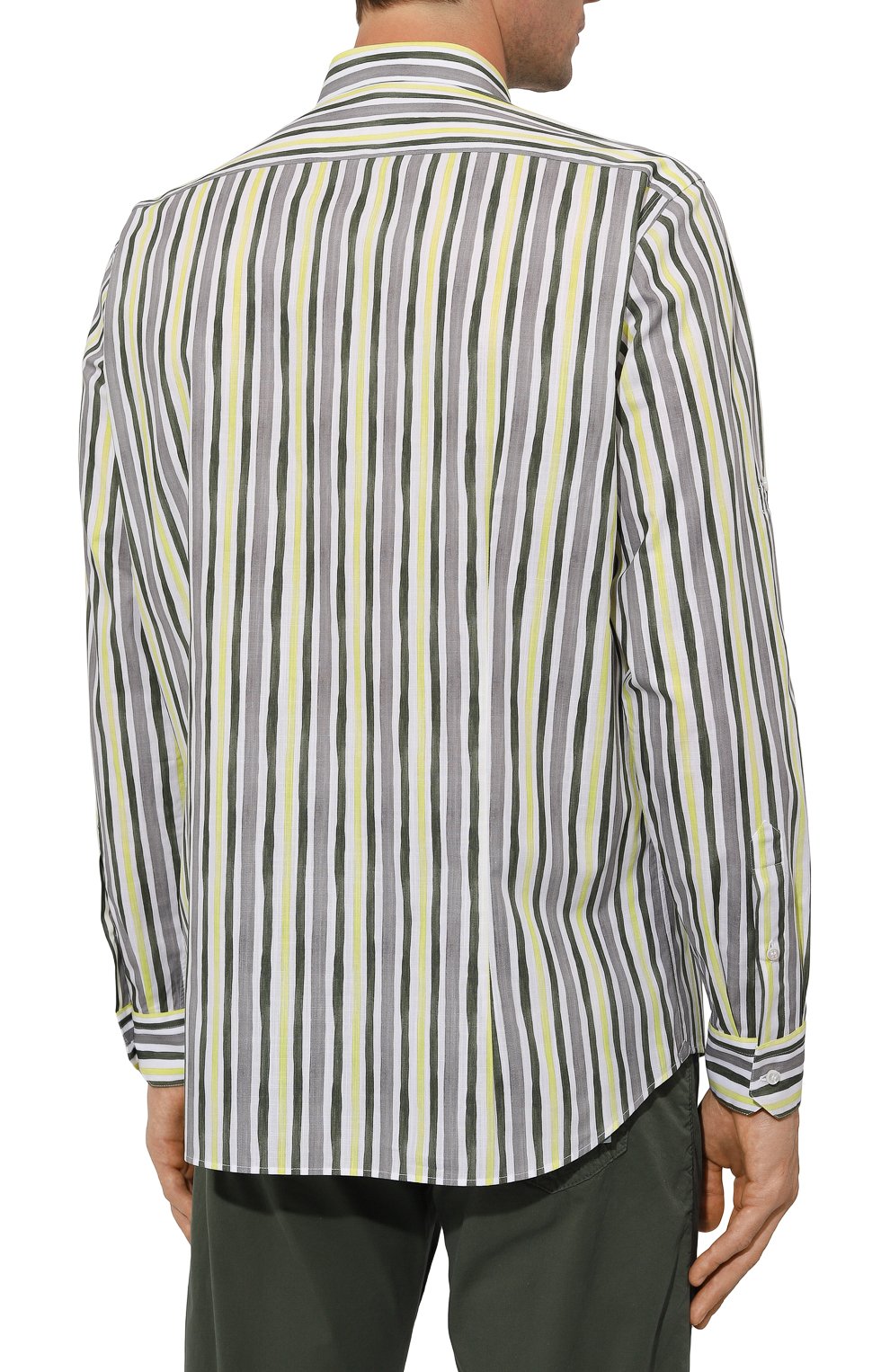 Хлопковая рубашка ZILLI, арт. LINA01M010084068R, фото 4