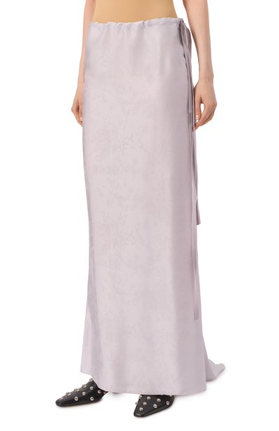 Юбка из вискозы и шелка ANN DEMEULEMEESTER, арт. B0012791/FA611, фото 3