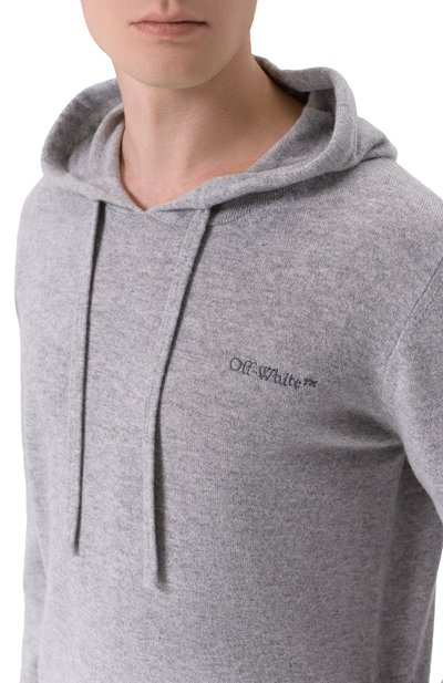Кашемировое худи OFF-WHITE, арт. 0MHU034F25KNI001, фото 5