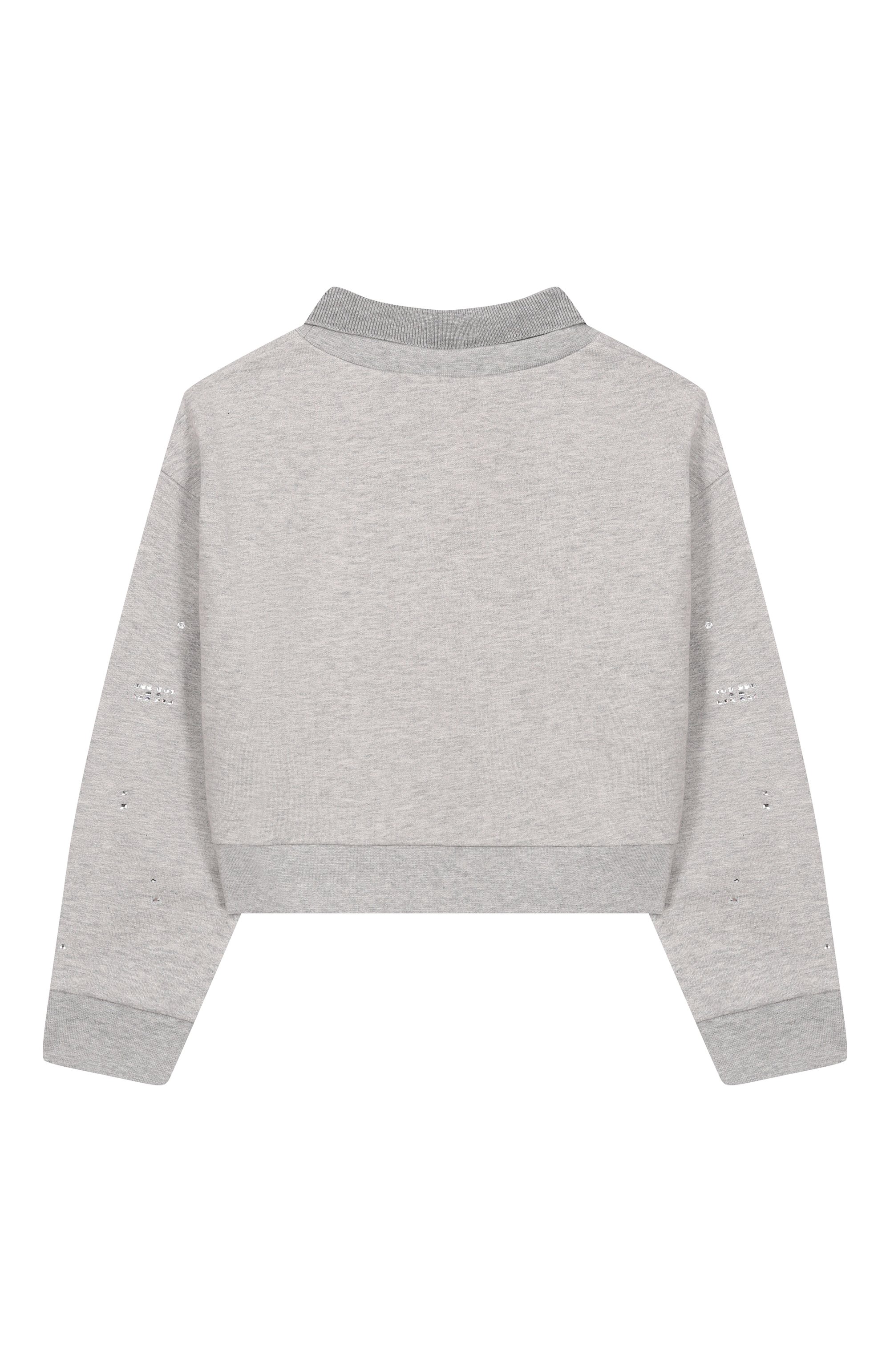 Хлопковый свитшот ELISABETTA FRANCHI LA MIA BAMBINA, арт. EFFE1660/FF002_001, фото 2