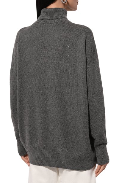 Свитер из кашемира и шелка BRUNELLO CUCINELLI, арт. M73539914P, фото 4