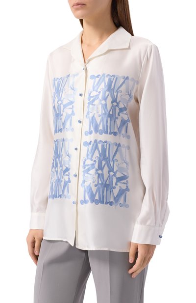 Шелковая рубашка MAX MARA, арт. NABIL, фото 3