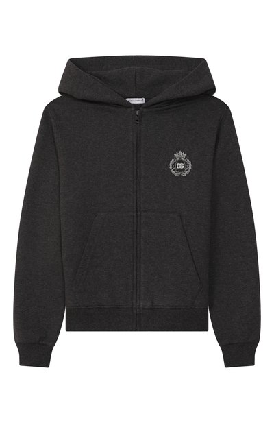 Хлопковая толстовка DOLCE & GABBANA, арт. L4JWMR/G7PK0/8-12+