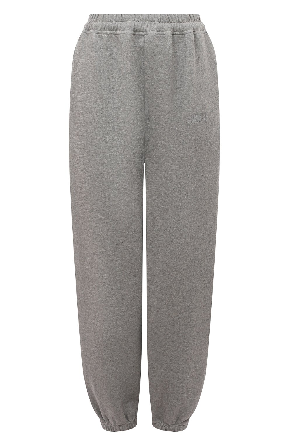 Хлопковые джоггеры VETEMENTS серого цвета по цене 119500 руб., арт. UA53SP600G, фото 1 Хлопковые джоггеры VETEMENTS, арт. UA53SP600G, фото 1