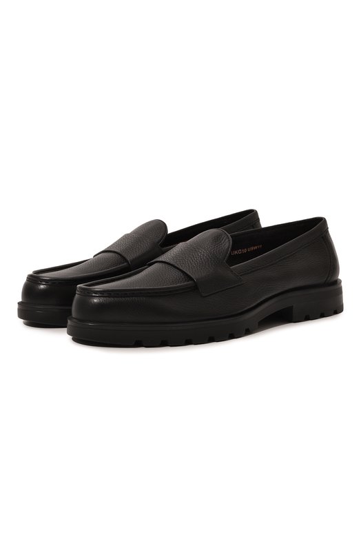 фото Кожаные лоферы detroit santoni