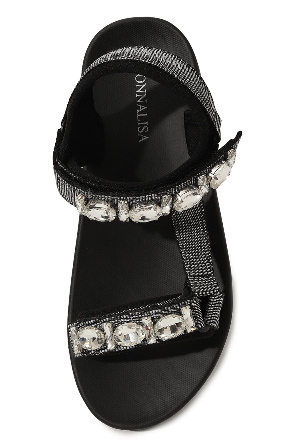 Текстильные сандалии MONNALISA, арт. 87C000, фото 4