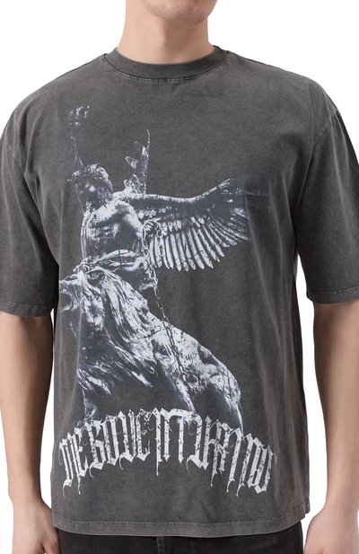 Хлопковая футболка DIEGO VENTURINO, арт. DVTS0D00, фото 5