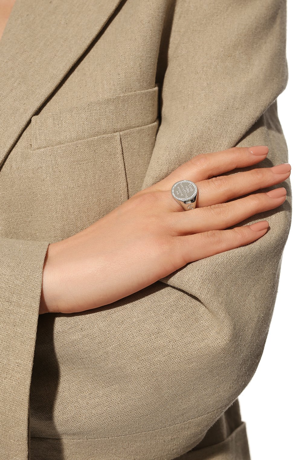 Кольцо LEVASHOVAELAGINA, арт. cream/r, фото 2