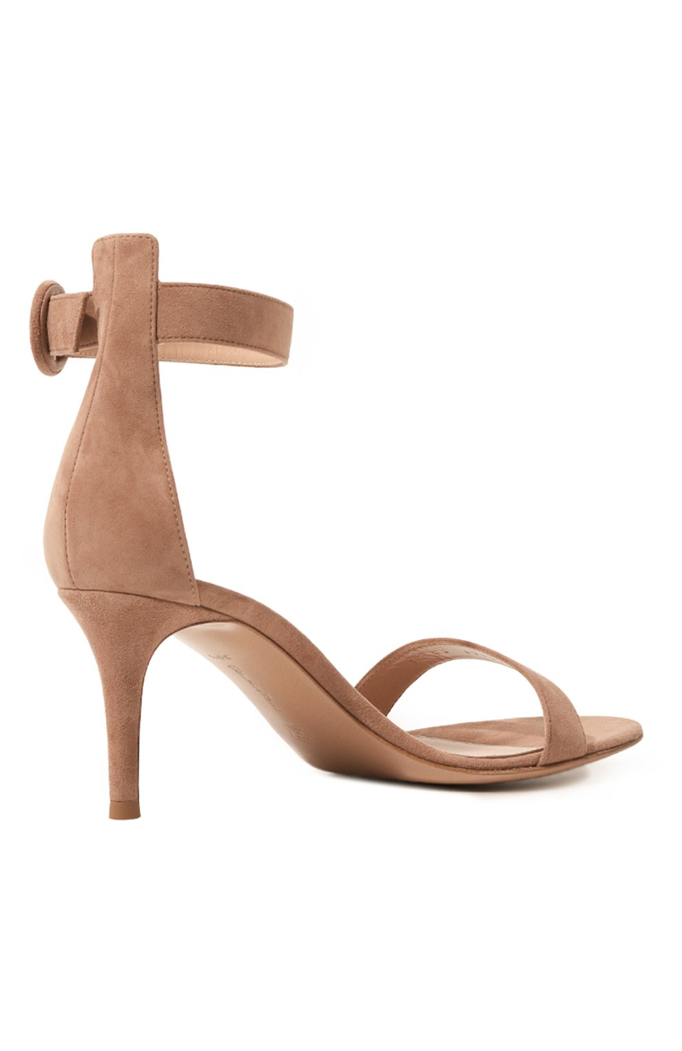 Замшевые босоножки portofino 70 GIANVITO ROSSI, арт. G60088.70RIC.CAMPRAL, фото 5