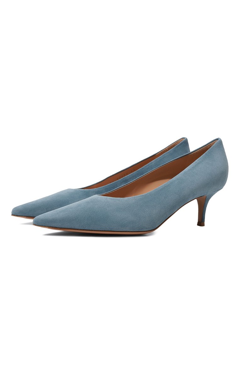 Замшевые туфли robbie 55 GIANVITO ROSSI, арт. G22273.55RIC.CAMANTB, фото 1
