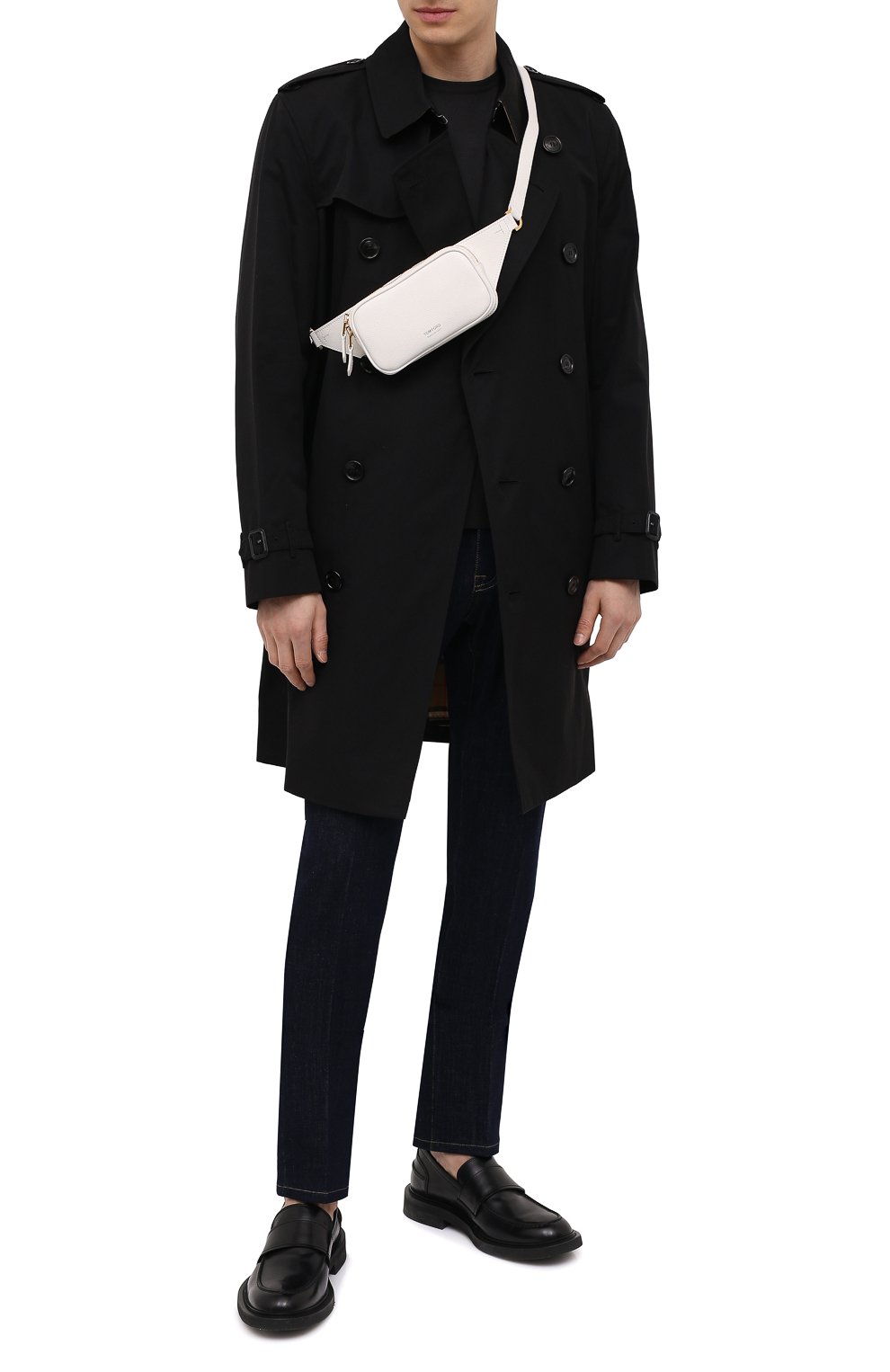 Кожаная поясная сумка TOM FORD, арт. Y0312T-LCL081, фото 2