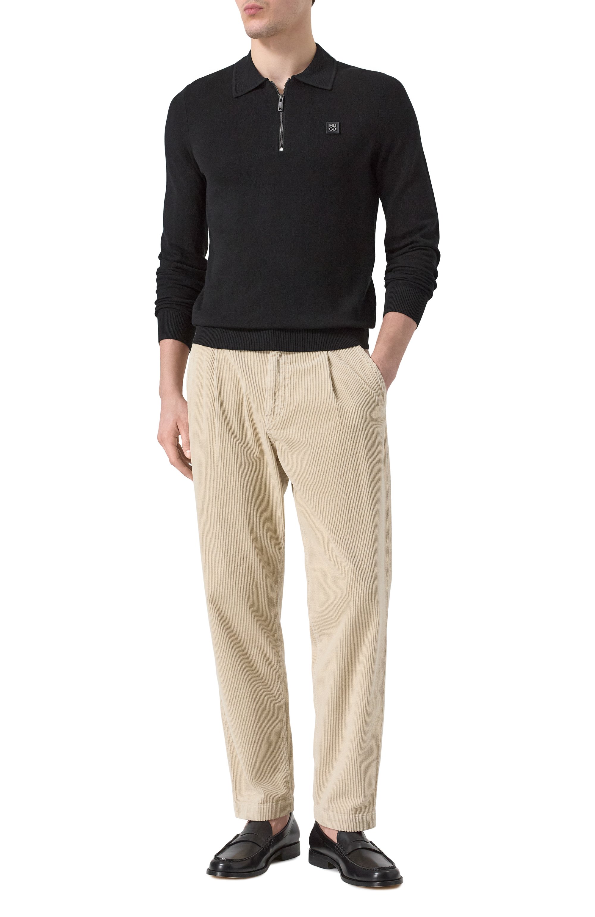 Вельветовые брюки BOSS ORANGE, арт. 50529485, фото 2