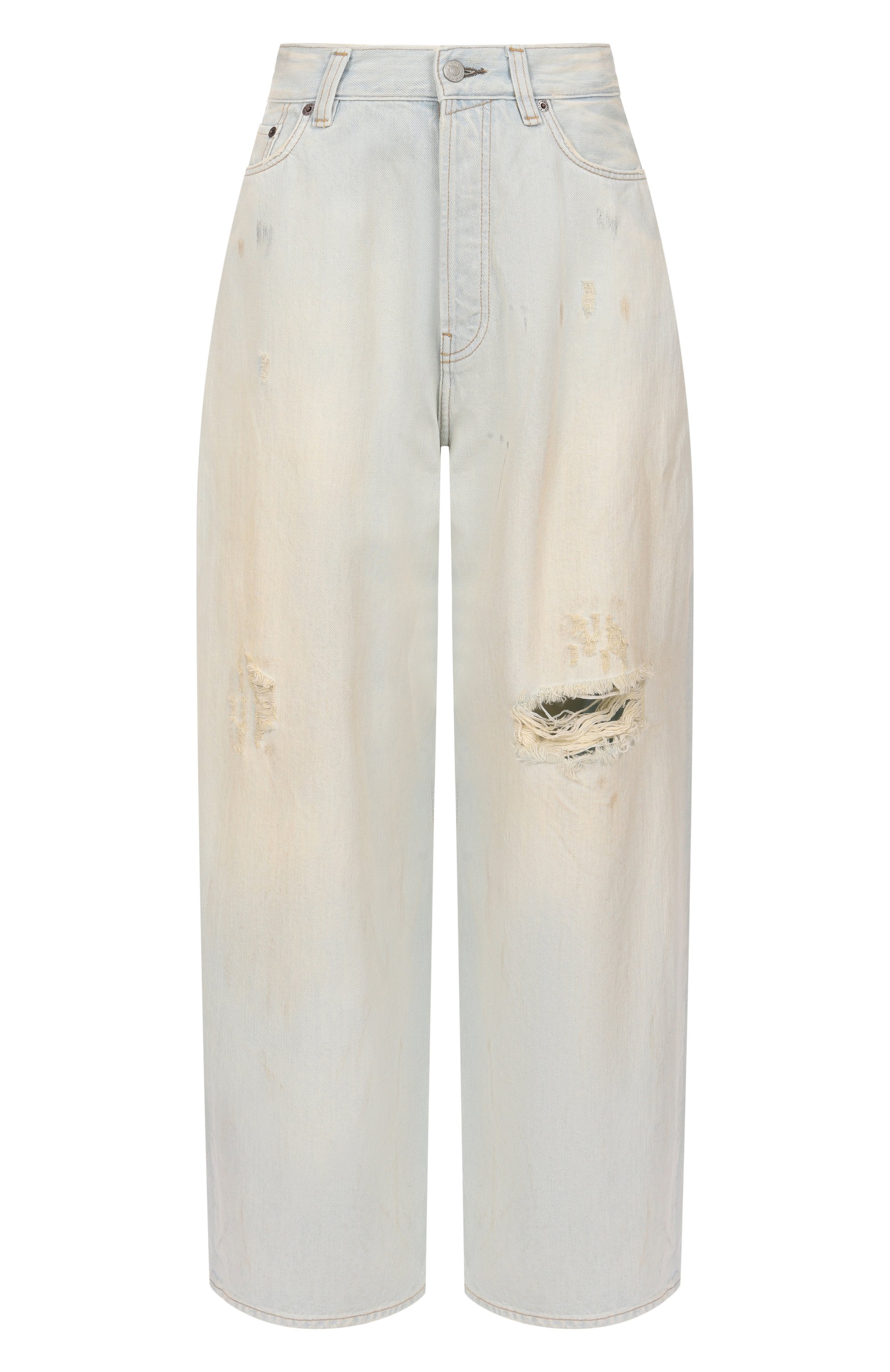 Джинсы ACNE STUDIOS светло-голубого цвета по цене 84200 руб., арт. ACNE STUDI0S 2023F FN SH0REBREAK/A00518, фото 1 Джинсы ACNE STUDIOS, арт. ACNE STUDI0S 2023F FN SH0REBREAK/A00518, фото 1