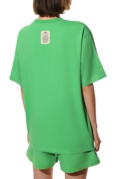 Хлопковая футболка MSGM, арт. 3241MDM194 227288, фото 4