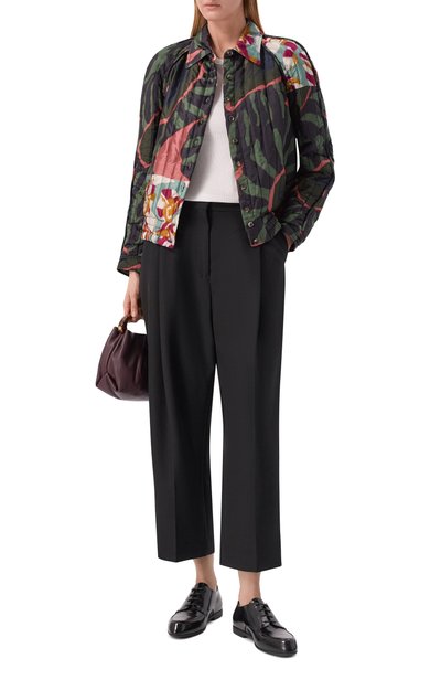 Женская куртка из вискозы DRIES VAN NOTEN, арт. 262-130500/4001