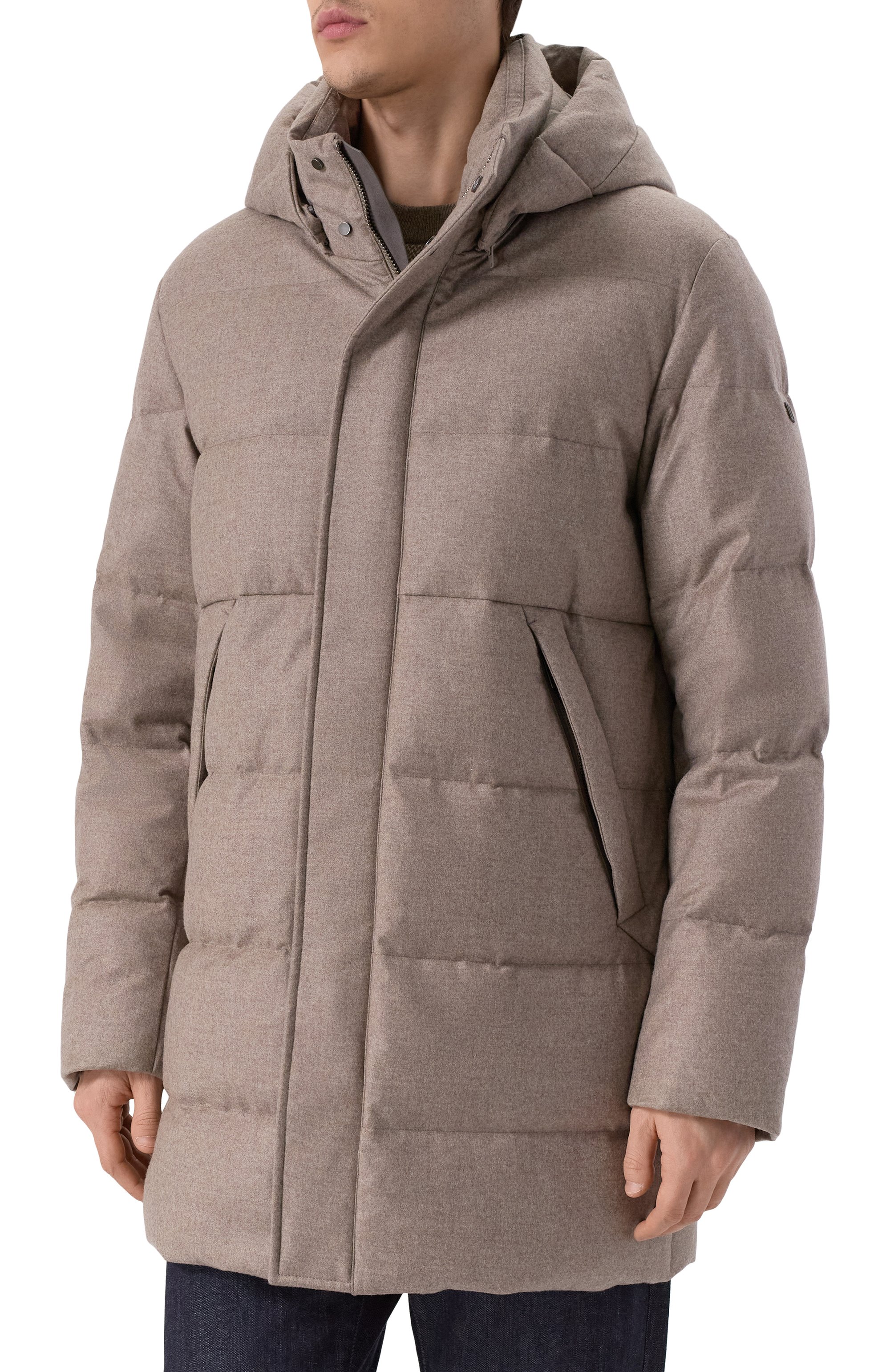 Пуховик из шерсти и кашемира DUNO, арт. MAGNUS/LEVIC0, фото 3