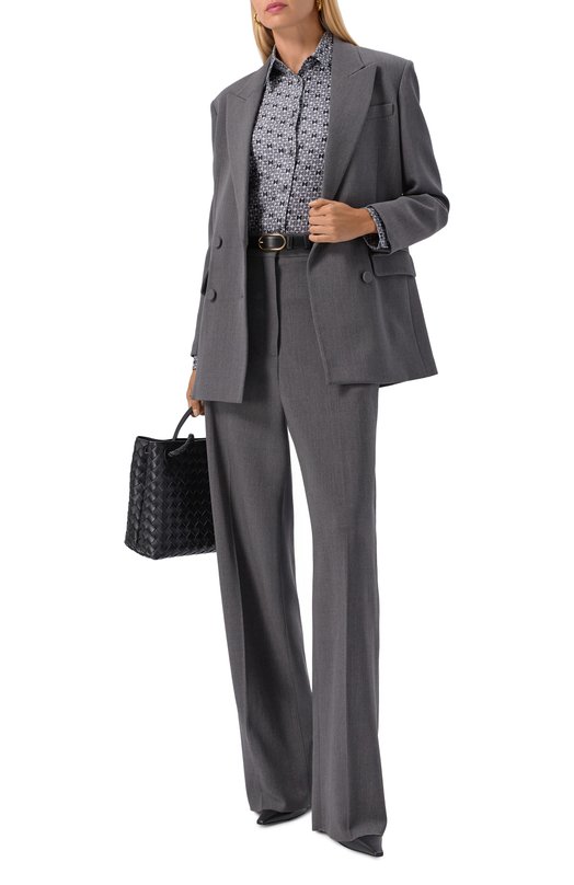 Шелковая рубашка MVST M25.1MW.B006/D10080 Серый  M25.1MW.B006/D10080 Фото 2