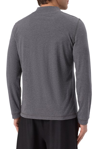 Хлопковый лонгслив-хенли BRUNELLO CUCINELLI, арт. M0B131365, фото 4