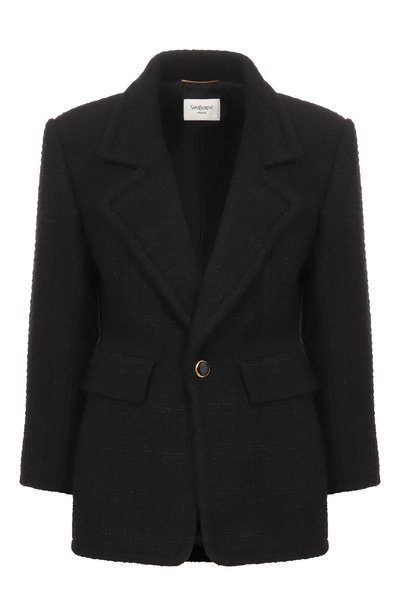 Женский шерстяной жакет SAINT LAURENT, арт. 873522/Y3L62
