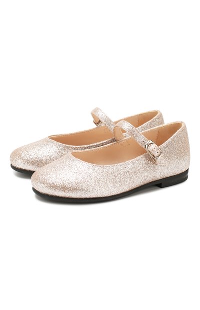 Туфли с ремешком IL GUFO, арт. G234/TESSUT0 DINER0/23-26