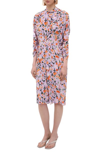 Шелковое платье MARNI, арт. ABMA0670A0/UTSF62, фото 3