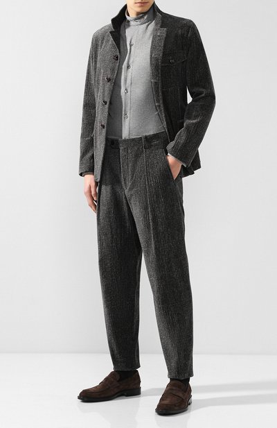 Хлопковые брюки GIORGIO ARMANI, арт. 8WGPP00Z/T0062, фото 2