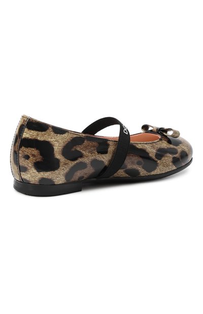 Кожаные балетки DOLCE & GABBANA, арт. D11294/AM568/27-36, фото 3