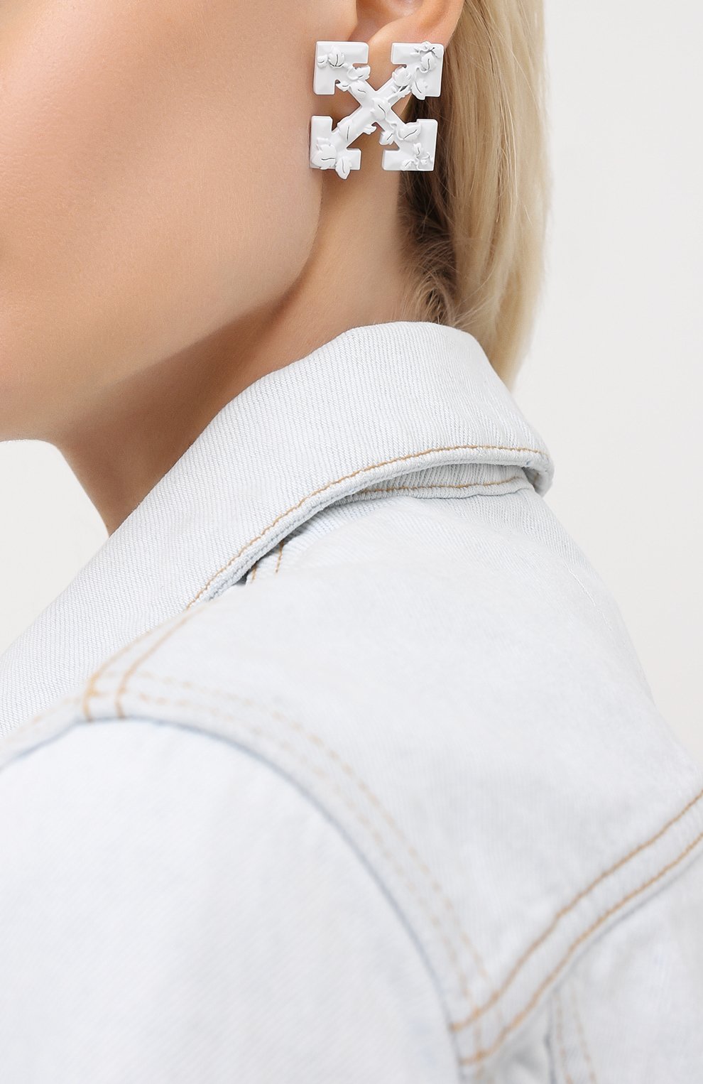 Серьги OFF-WHITE, арт. 0W0D029S20MET0010100, фото 2