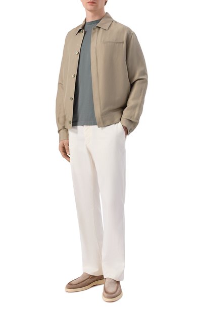 Мужская куртка изо льна и шелка MVST, арт. M26.2PM.B011/F123 LIN0 SETA