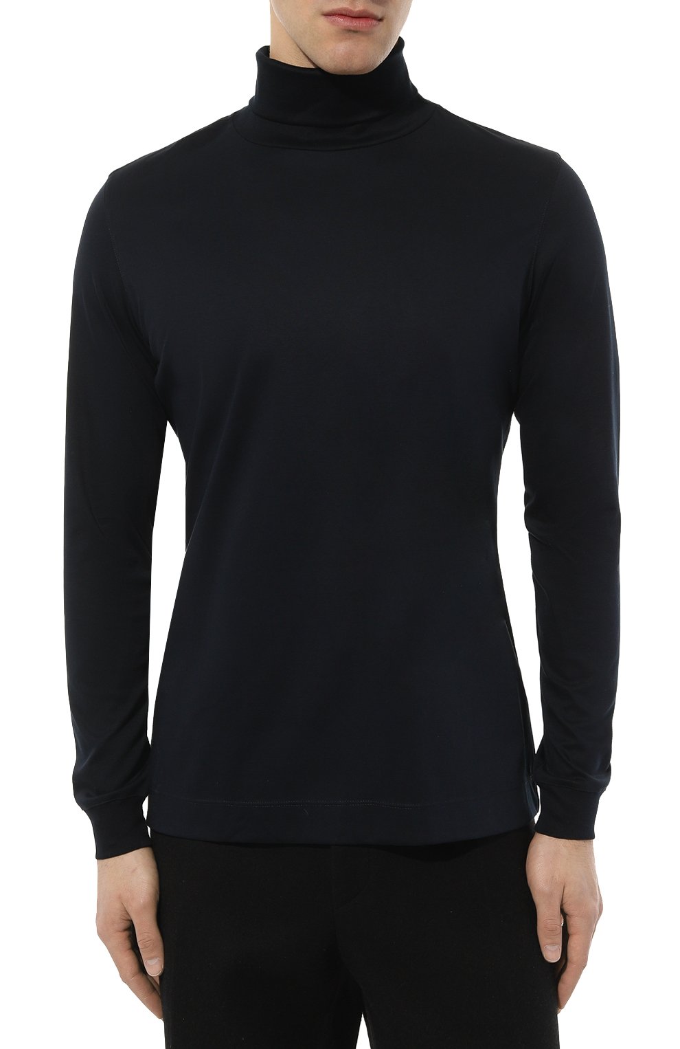 Хлопковая водолазка VAN LAACK темно-синего цвета по цене 21150 руб., арт. PELIN01/180031, фото 3 Хлопковая водолазка VAN LAACK, арт. PELIN01/180031, фото 3