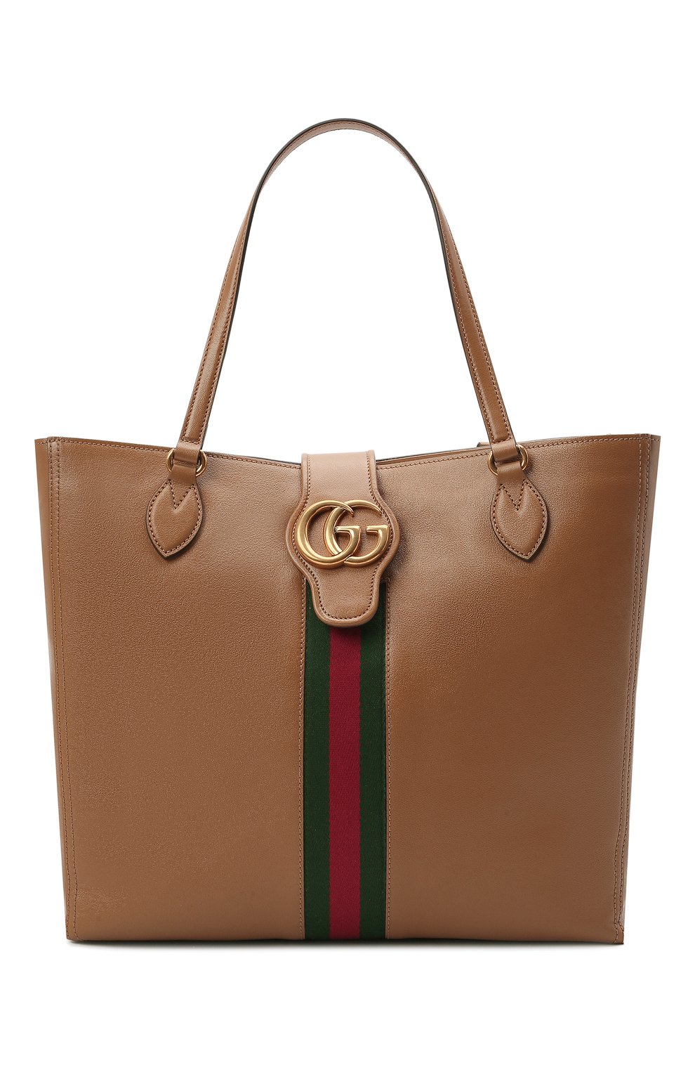 Сумка-тоут dahlia medium GUCCI коричневого цвета по цене 177000 руб., арт. 649577/1U1MT, фото 1 Сумка-тоут dahlia medium GUCCI, арт. 649577/1U1MT, фото 1