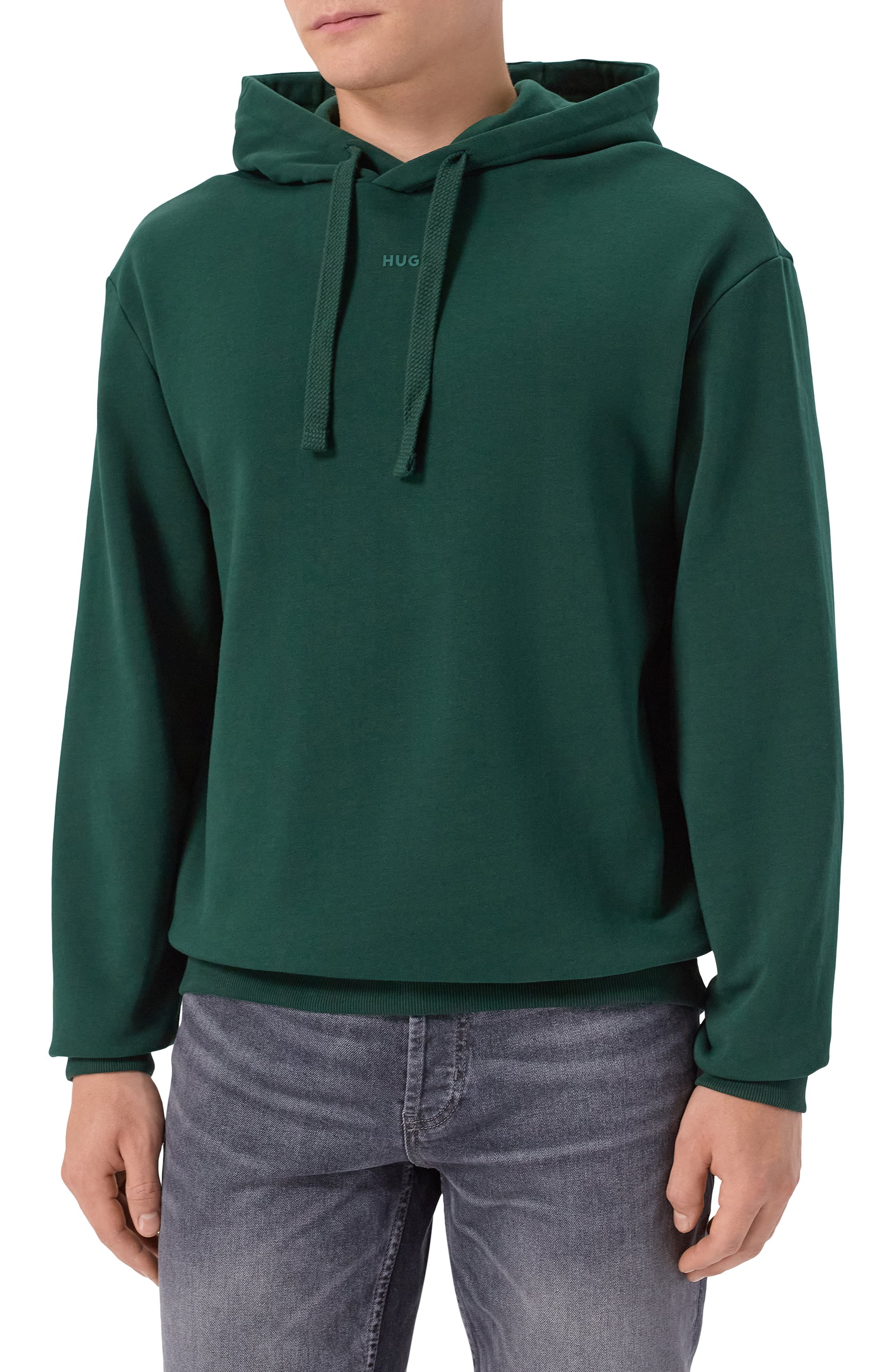 Хлопковое худи HUGO, арт. 50486478, фото 3