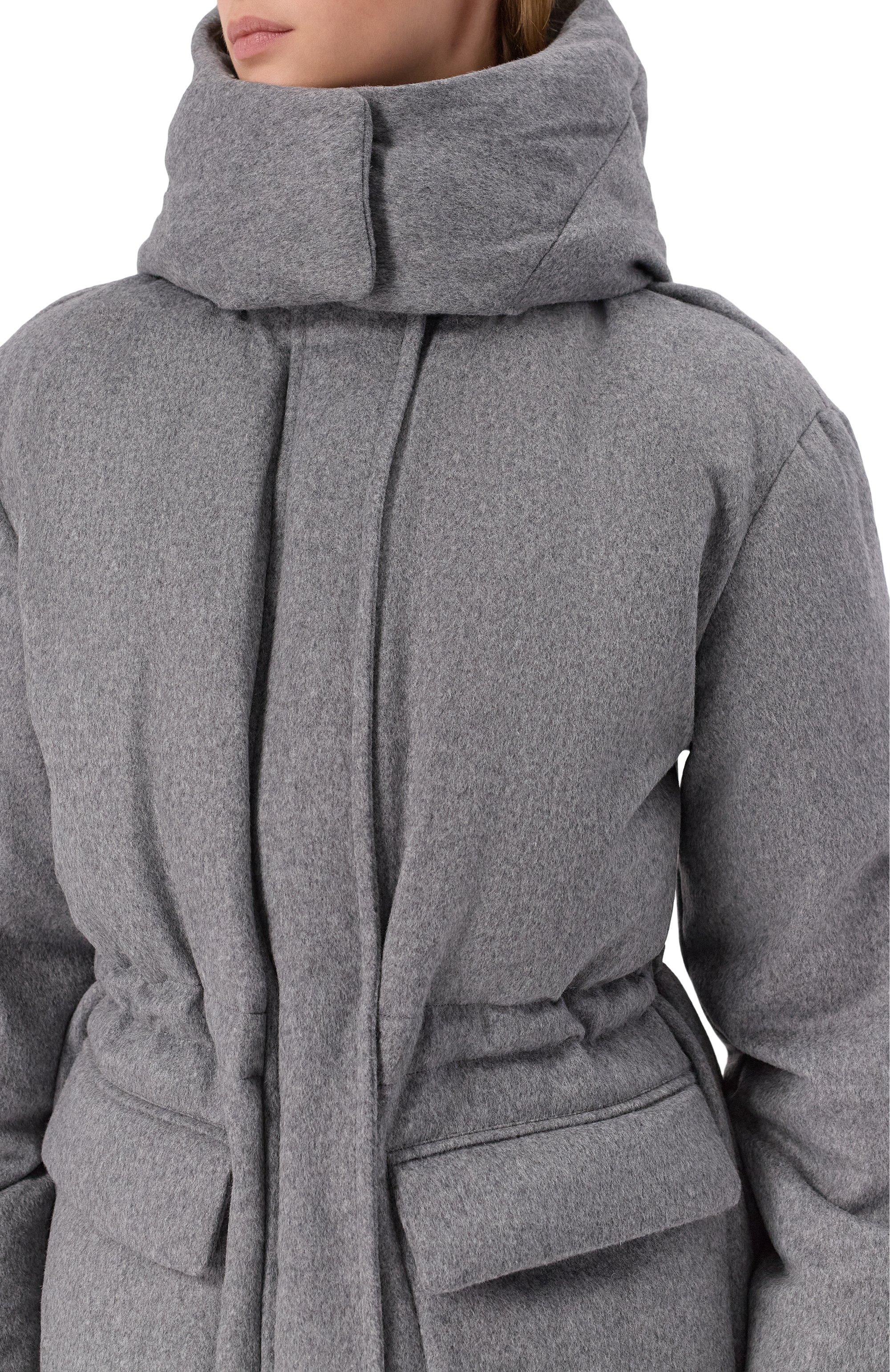 Шерстяной пуховик 12 STOREEZ, арт. 133410, фото 5