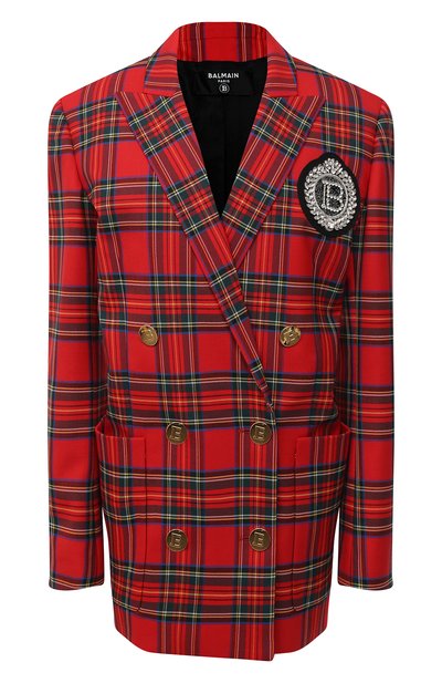 Шерстяной жакет BALMAIN, арт. UF17318/W085, фото 1