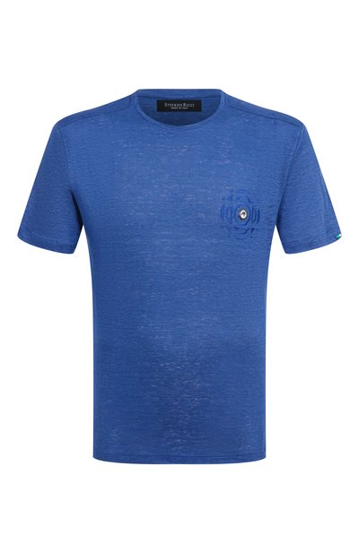 Мужская льняная футболка STEFANO RICCI, арт. MNH5104070/LN