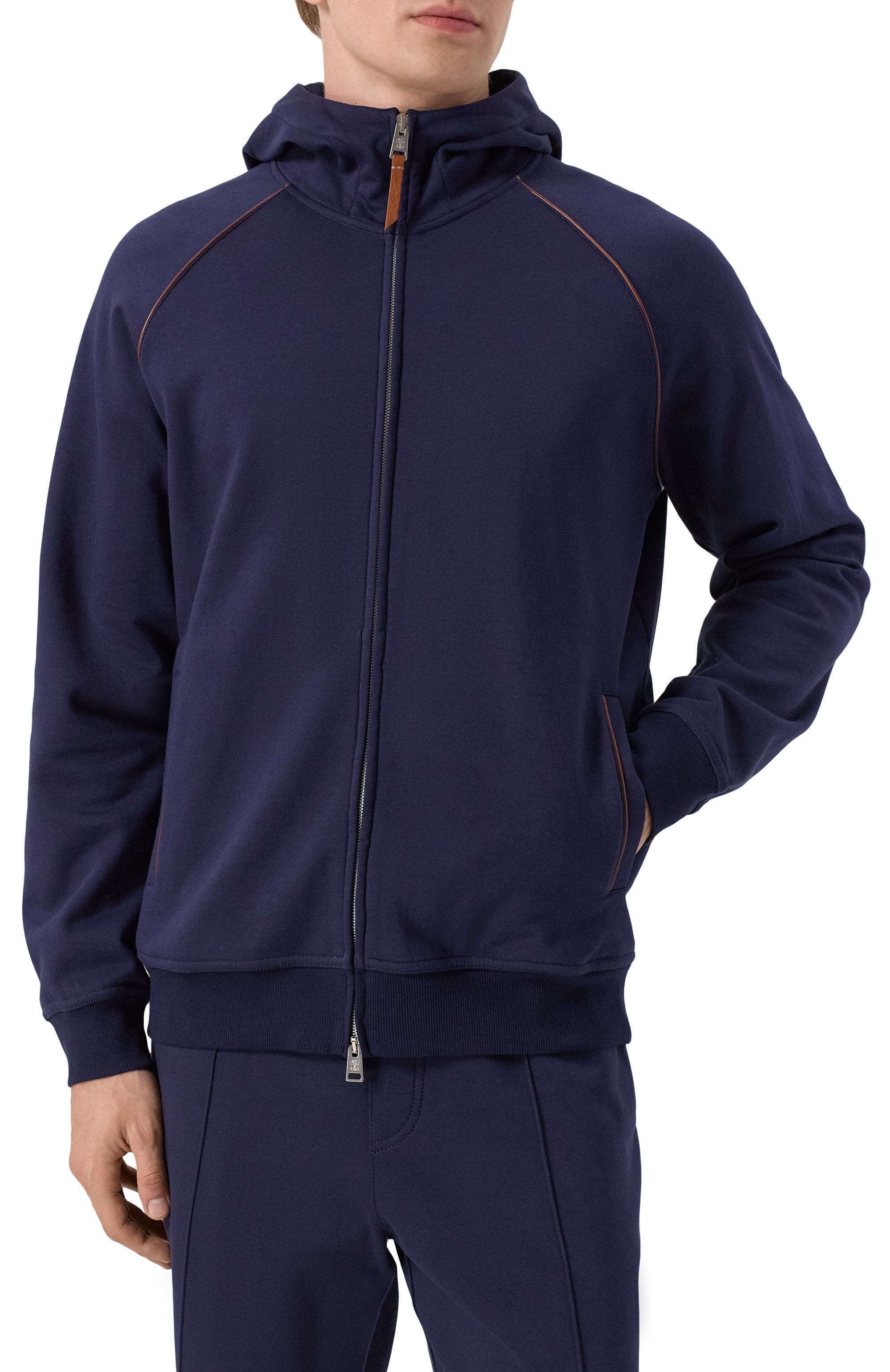 Хлопковая толстовка BRUNELLO CUCINELLI, арт. MW8639085G, фото 3