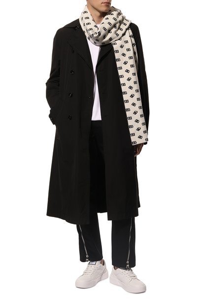 Шарф из шерсти и кашемира DOLCE & GABBANA, арт. GXM12T/JEMA4, фото 2