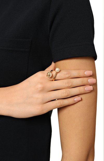 Кольцо VALENTINO золотого цвета по цене 39950 руб., арт. 5W2J0W79/UXM, фото 2 Кольцо VALENTINO, арт. 5W2J0W79/UXM, фото 2