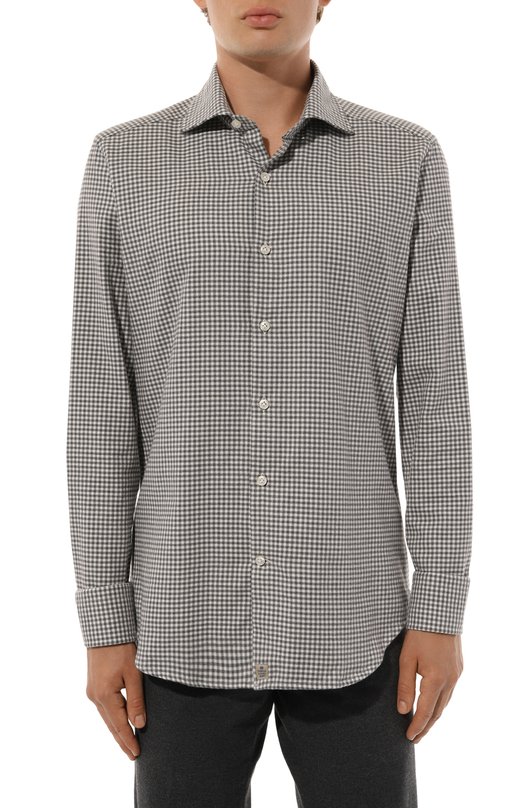 Хлопковая рубашка Sonrisa Серый, фото 3