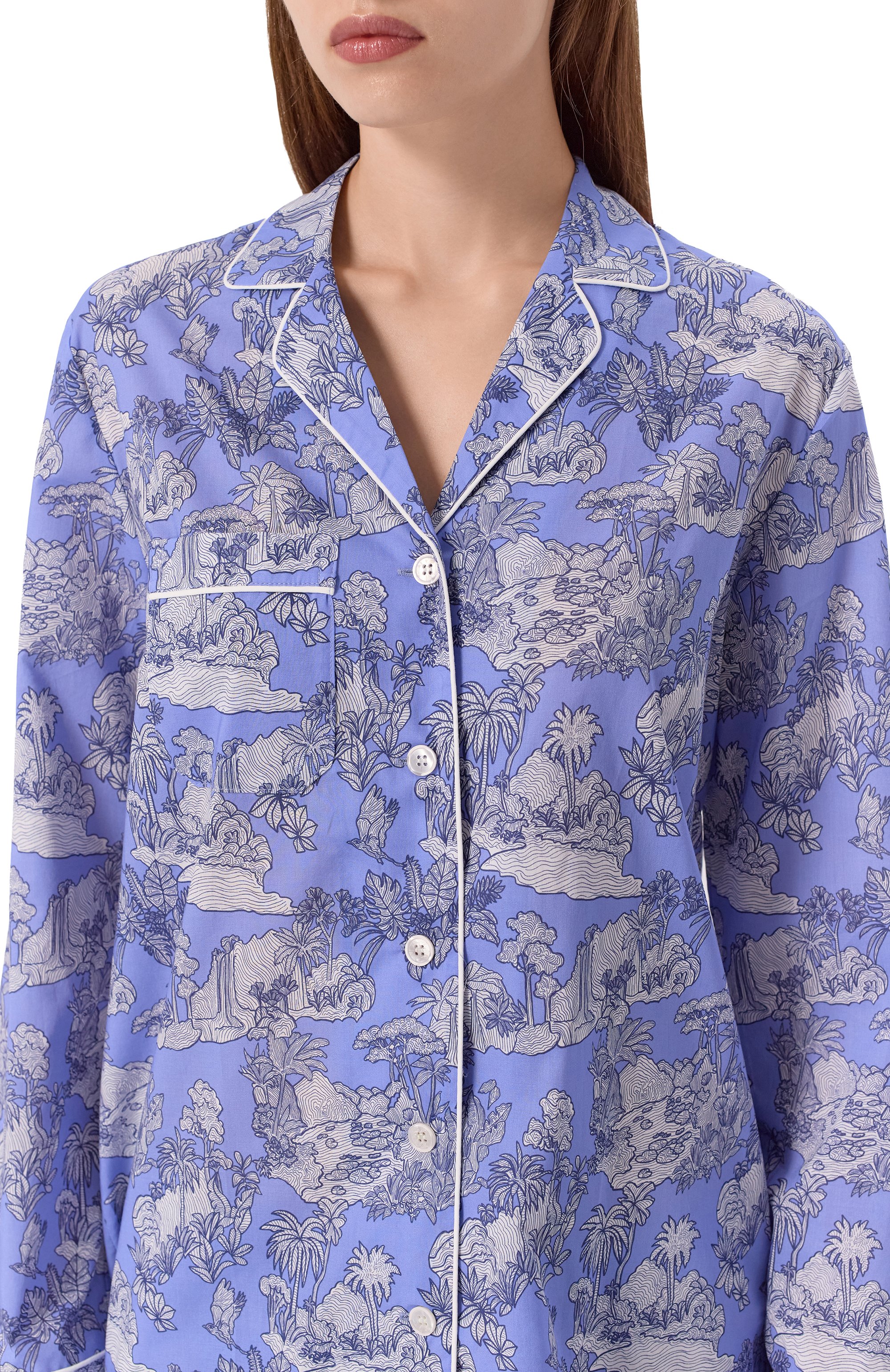 Хлопковая пижама DEREK ROSE, арт. 2012/LEDB090, фото 7