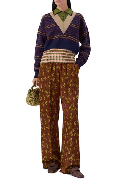 Кожаные лоферы DRIES VAN NOTEN, арт. 011704/0124, фото 3